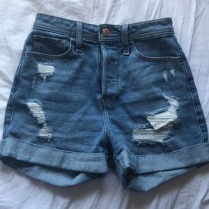 Hollister jean shorts